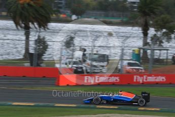 World © Octane Photographic Ltd. Manor Racing MRT05 - Pascal Wehrlein. Friday 18th March 2016, F1 Australian GP Practice 1, Melbourne, Albert Park, Australia. Digital Ref :