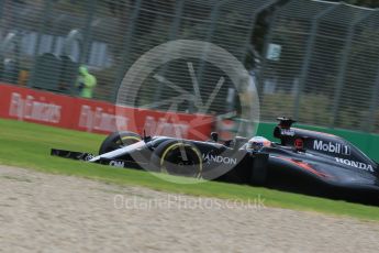 World © Octane Photographic Ltd. McLaren Honda MP4-31 – Fernando Alonso. Friday 18th March 2016, F1 Australian GP Practice 1, Melbourne, Albert Park, Australia. Digital Ref : 1516LB1D2966