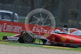 World © Octane Photographic Ltd. Scuderia Ferrari SF16-H – Sebastian Vettel. Friday 18th March 2016, F1 Australian GP Practice 1, Melbourne, Albert Park, Australia. Digital Ref : 1516LB1D2974