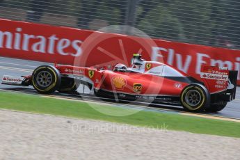 World © Octane Photographic Ltd. Scuderia Ferrari SF16-H – Kimi Raikkonen. Friday 18th March 2016, F1 Australian GP Practice 1, Melbourne, Albert Park, Australia. Digital Ref : 1516LB1D2986