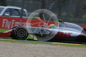 World © Octane Photographic Ltd. Haas F1 Team VF-16 - Esteban Gutierrez. Friday 18th March 2016, F1 Australian GP Practice 1, Melbourne, Albert Park, Australia. Digital Ref : 1516LB1D2990