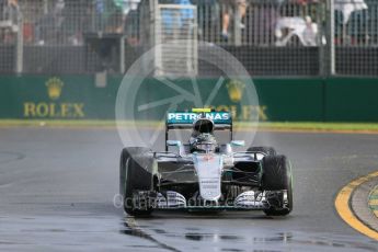 World © Octane Photographic Ltd. Mercedes AMG Petronas W07 Hybrid– Nico Rosberg. Friday 18th March 2016, F1 Australian GP Practice 2, Melbourne, Albert Park, Australia. Digital Ref : 1517LB1D3193