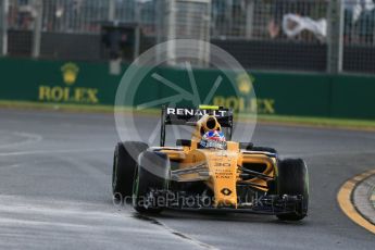 World © Octane Photographic Ltd. Renault Sport F1 Team RS16 – Jolyon Palmer. Friday 18th March 2016, F1 Australian GP Practice 2, Melbourne, Albert Park, Australia. Digital Ref : 1517LB1D3409