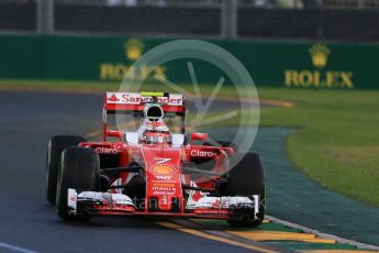 World © Octane Photographic Ltd. Scuderia Ferrari SF16-H – Kimi Raikkonen. Friday 18th March 2016, F1 Australian GP Practice 2, Melbourne, Albert Park, Australia. Digital Ref : 1517LB1D3525
