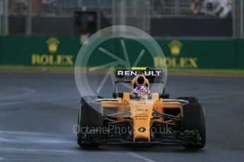 World © Octane Photographic Ltd. Renault Sport F1 Team RS16 – Jolyon Palmer. Friday 18th March 2016, F1 Australian GP Practice 2, Melbourne, Albert Park, Australia. Digital Ref : 1517LB1D3612