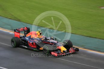 World © Octane Photographic Ltd. Red Bull Racing RB12 - Daniil Kvyat. Friday 18th March 2016, F1 Australian GP Practice 2, Melbourne, Albert Park, Australia. Digital Ref : 1517LB5D1327