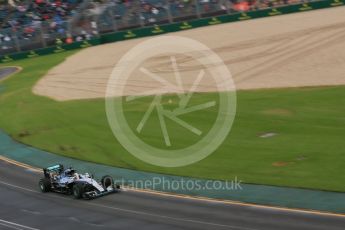 World © Octane Photographic Ltd. Mercedes AMG Petronas W07 Hybrid – Lewis Hamilton. Friday 18th March 2016, F1 Australian GP Practice 2, Melbourne, Albert Park, Australia. Digital Ref : 1517LB5D1380