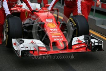 World © Octane Photographic Ltd. Scuderia Ferrari SF16-H – Sebastian Vettel. Saturday 19th March 2016, F1 Australian GP Practice 3, Melbourne, Albert Park, Australia. Digital Ref : 1519LB1D4352