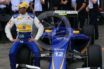 World © Octane Photographic Ltd. Sauber F1 Team C35 – Felipe Nasr. Saturday 19th March 2016, F1 Australian GP Practice 3, Melbourne, Albert Park, Australia. Digital Ref : 1519LB1D4368