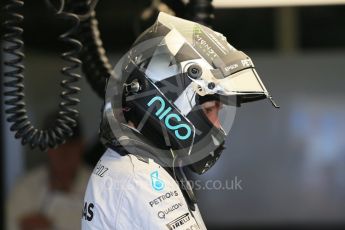 World © Octane Photographic Ltd. Mercedes AMG Petronas W07 Hybrid– Nico Rosberg. Saturday 19th March 2016, F1 Australian GP Practice 3, Melbourne, Albert Park, Australia. Digital Ref : 1519LB1D4491