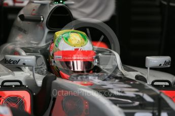 World © Octane Photographic Ltd. Haas F1 Team VF-16 - Esteban Gutierrez. Saturday 19th March 2016, F1 Australian GP Practice 3, Melbourne, Albert Park, Australia. Digital Ref : 1519LB1D4589