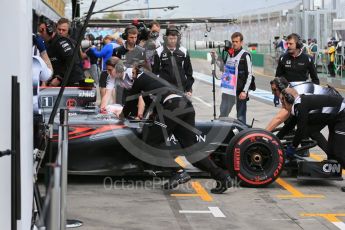 World © Octane Photographic Ltd. McLaren Honda MP4-31 – Jenson Button. Saturday 19th March 2016, F1 Australian GP Practice 3, Melbourne, Albert Park, Australia. Digital Ref : 1519LB1D4838