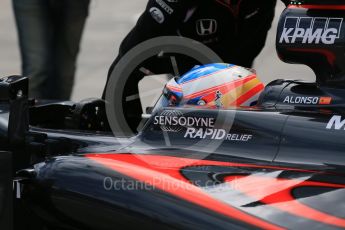 World © Octane Photographic Ltd. McLaren Honda MP4-31 – Fernando Alonso. Saturday 19th March 2016, F1 Australian GP Practice 3, Melbourne, Albert Park, Australia. Digital Ref : 1519LB1D4893