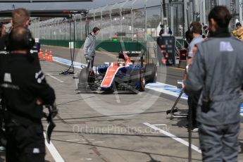 World © Octane Photographic Ltd. Manor Racing MRT05 - Pascal Wehrlein. Saturday 19th March 2016, F1 Australian GP Practice 3, Melbourne, Albert Park, Australia. Digital Ref : 1519LB1D4951