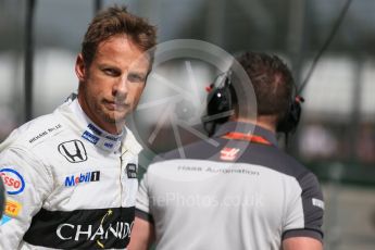 World © Octane Photographic Ltd. McLaren Honda MP4-31 – Jenson Button. Saturday 19th March 2016, F1 Australian GP Practice 3, Melbourne, Albert Park, Australia. Digital Ref : 1519LB1D4998