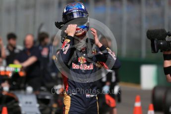 World © Octane Photographic Ltd. Scuderia Toro Rosso STR11 – Max Verstappen Saturday 19th March 2016, F1 Australian GP Practice 3, Melbourne, Albert Park, Australia. Digital Ref : 1519LB1D5020