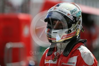 World © Octane Photographic Ltd. Scuderia Ferrari SF16-H – Sebastian Vettel. Saturday 19th March 2016, F1 Australian GP Practice 3, Melbourne, Albert Park, Australia. Digital Ref : 1519LB1D5042