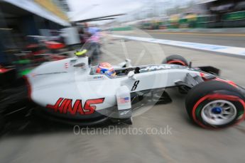 World © Octane Photographic Ltd. Haas F1 Team VF-16 – Romain Grosjean. Saturday 19th March 2016, F1 Australian GP Practice 3, Melbourne, Albert Park, Australia. Digital Ref : 1519LB5D1713