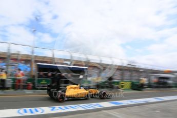 World © Octane Photographic Ltd. Renault Sport F1 Team RS16 – Jolyon Palmer. Saturday 19th March 2016, F1 Australian GP Practice 3, Melbourne, Albert Park, Australia. Digital Ref : 1519LB5D1746