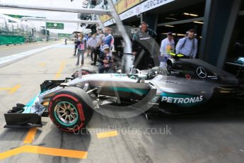 World © Octane Photographic Ltd. Mercedes AMG Petronas W07 Hybrid– Nico Rosberg. Saturday 19th March 2016, F1 Australian GP Practice 3, Melbourne, Albert Park, Australia. Digital Ref : 1519LB5D1823