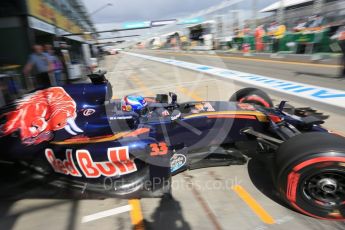 World © Octane Photographic Ltd. Scuderia Toro Rosso STR11 – Max Verstappen Saturday 19th March 2016, F1 Australian GP Practice 3, Melbourne, Albert Park, Australia. Digital Ref : 1519LB5D1882