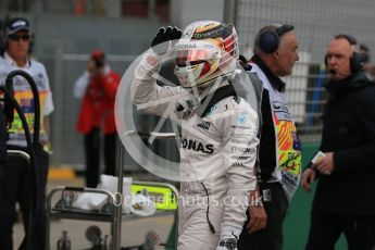 World © Octane Photographic Ltd. Mercedes AMG Petronas W07 Hybrid – Lewis Hamilton. Saturday 19th March 2016, F1 Australian GP Qualifying, Melbourne, Albert Park, Australia. Digital Ref : 1520LB1D5579