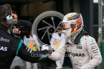 World © Octane Photographic Ltd. Mercedes AMG Petronas W07 Hybrid – Lewis Hamilton. Saturday 19th March 2016, F1 Australian GP Qualifying, Melbourne, Albert Park, Australia. Digital Ref : 1520LB1D5594