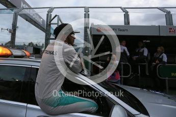 World © Octane Photographic Ltd. Mercedes AMG Petronas W07 Hybrid – Lewis Hamilton. Saturday 19th March 2016, F1 Australian GP Qualifying, Melbourne, Albert Park, Australia. Digital Ref : 1520LB5D1948