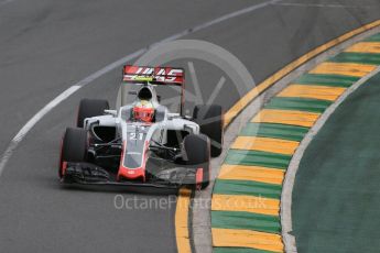 World © Octane Photographic Ltd. Haas F1 Team VF-16 - Esteban Gutierrez. Saturday 19th March 2016, F1 Australian GP Qualifying, Melbourne, Albert Park, Australia. Digital Ref : 1521LB1D5075