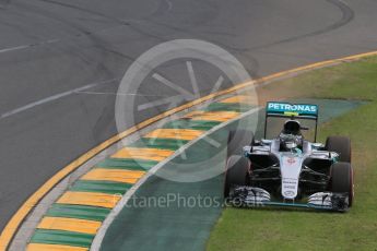 World © Octane Photographic Ltd. Mercedes AMG Petronas W07 Hybrid – Nico Rosberg. Saturday 19th March 2016, F1 Australian GP Qualifying, Melbourne, Albert Park, Australia. Digital Ref : 1521LB1D5156