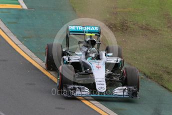 World © Octane Photographic Ltd. Mercedes AMG Petronas W07 Hybrid – Nico Rosberg. Saturday 19th March 2016, F1 Australian GP Qualifying, Melbourne, Albert Park, Australia. Digital Ref : 1521LB1D5165
