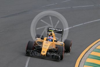 World © Octane Photographic Ltd. Renault Sport F1 Team RS16 – Jolyon Palmer. Saturday 19th March 2016, F1 Australian GP Qualifying, Melbourne, Albert Park, Australia. Digital Ref : 1521LB1D5393