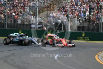 World © Octane Photographic Ltd. Scuderia Ferrari SF16-H – Sebastian Vettel. Sunday 20th March 2016, F1 Australian GP Race, Melbourne, Albert Park, Australia. Digital Ref : 1524LB1D6930