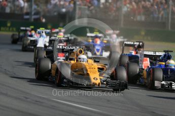 World © Octane Photographic Ltd. Renault Sport F1 Team RS16 - Kevin Magnussen. Sunday 20th March 2016, F1 Australian GP Race, Melbourne, Albert Park, Australia. Digital Ref : 1524LB1D6965