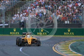 World © Octane Photographic Ltd. Renault Sport F1 Team RS16 - Kevin Magnussen. Sunday 20th March 2016, F1 Australian GP Race, Melbourne, Albert Park, Australia. Digital Ref : 1524LB1D7097