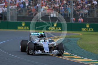 World © Octane Photographic Ltd. Mercedes AMG Petronas W07 Hybrid– Nico Rosberg. Sunday 20th March 2016, F1 Australian GP Race, Melbourne, Albert Park, Australia. Digital Ref : 1524LB1D7120