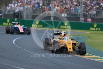 World © Octane Photographic Ltd. Renault Sport F1 Team RS16 – Jolyon Palmer. Sunday 20th March 2016, F1 Australian GP Race, Melbourne, Albert Park, Australia. Digital Ref : 1524LB1D7178