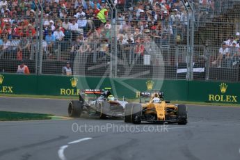 World © Octane Photographic Ltd. Renault Sport F1 Team RS16 - Kevin Magnussen. Sunday 20th March 2016, F1 Australian GP Race, Melbourne, Albert Park, Australia. Digital Ref : 1524LB1D7255