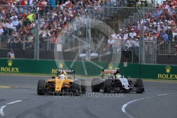 World © Octane Photographic Ltd. Renault Sport F1 Team RS16 - Kevin Magnussen. Sunday 20th March 2016, F1 Australian GP Race, Melbourne, Albert Park, Australia. Digital Ref : 1524LB1D7261