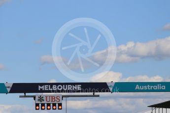 World © Octane Photographic Ltd. Red flagged race due to crash. Sunday 20th March 2016, F1 Australian GP Race, Melbourne, Albert Park, Australia. Digital Ref : 1524LB1D7302