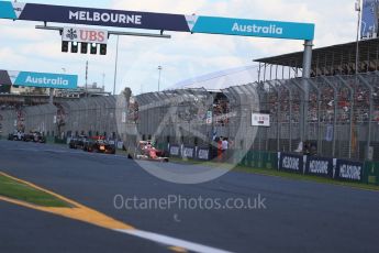 World © Octane Photographic Ltd. Scuderia Ferrari SF16-H – Kimi Raikkonen. Sunday 20th March 2016, F1 Australian GP Race, Melbourne, Albert Park, Australia. Digital Ref : 1524LB1D7353