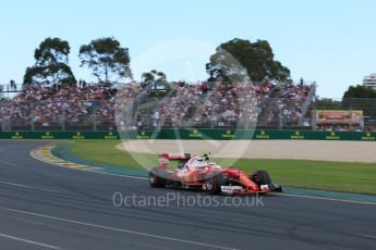 World © Octane Photographic Ltd. Scuderia Ferrari SF16-H – Kimi Raikkonen. Sunday 20th March 2016, F1 Australian GP Race, Melbourne, Albert Park, Australia. Digital Ref : 1524LB5D2078