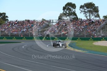 World © Octane Photographic Ltd. Mercedes AMG Petronas W07 Hybrid – Lewis Hamilton Sunday 20th March 2016, F1 Australian GP Race, Melbourne, Albert Park, Australia. Digital Ref : 1524LB5D2212