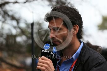 World © Octane Photographic Ltd. Mark Webber. Saturday 19th March 2016, F1 Australian GP - Melbourne Walk, Melbourne, Albert Park, Australia. Digital Ref : 1528LB1D4103