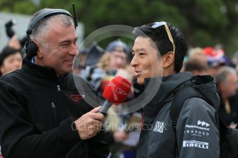 World © Octane Photographic Ltd. Manor Racing MRT05 – Rio Haryanto. Saturday 19th March 2016, F1 Australian GP - Melbourne Walk, Melbourne, Albert Park, Australia. Digital Ref : 1528LB1D4111