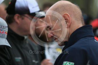 World © Octane Photographic Ltd. Adrian Newey. Saturday 19th March 2016, F1 Australian GP - Melbourne Walk, Melbourne, Albert Park, Australia. Digital Ref : 1528LB1D4122