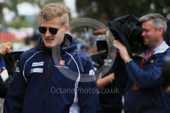 World © Octane Photographic Ltd. Manor Racing MRT05 – Rio Haryanto. Saturday 19th March 2016, F1 Australian GP - Melbourne Walk, Melbourne, Albert Park, Australia. Digital Ref :