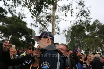 World © Octane Photographic Ltd. Sahara Force India - Nico Hulkenberg. Saturday 19th March 2016, F1 Australian GP - Melbourne Walk, Melbourne, Albert Park, Australia. Digital Ref : 1528LB5D1501