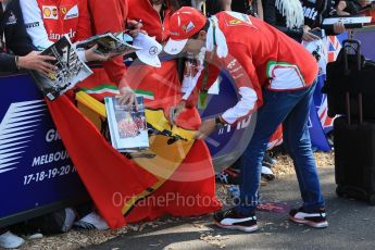 World © Octane Photographic Ltd. Marc Gené - Ferrari. Sunday 20th March 2016, F1 Australian GP - Melbourne Walk, Melbourne, Albert Park, Australia. Digital Ref : 1522LB1D5841