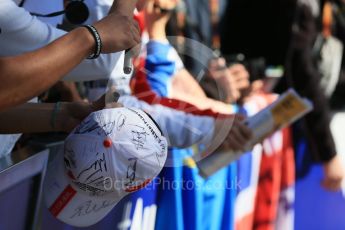 World © Octane Photographic Ltd. Fans. Sunday 20th March 2016, F1 Australian GP - Melbourne Walk, Melbourne, Albert Park, Australia. Digital Ref : 1522LB1D5846